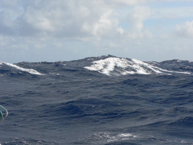 8- Le mauvais temps revient et la mer se creuse 
